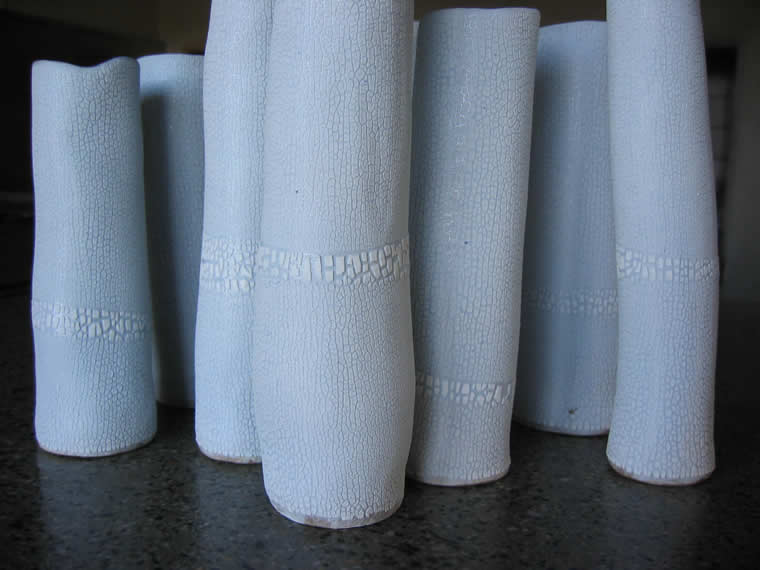 Vases various sizes (3)